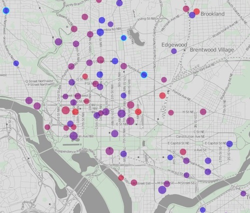 DC's Capital Bike program is far smaller and far less used than leading bike-sharing systems.