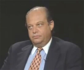 Norman Steisel, appearing on Charlie Rose in 1993.