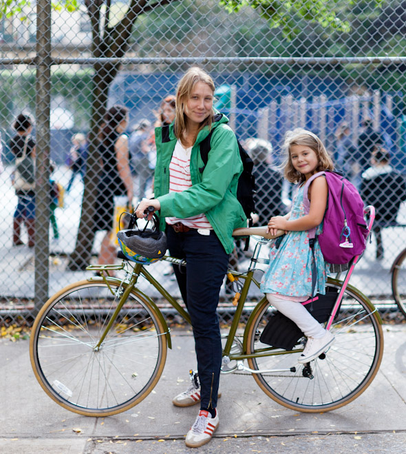 Why I ride Bike Portrait of Henriette and Paloma by Dmitry Gudkov