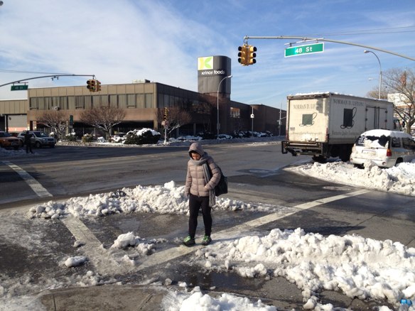 Northern Boulevard is one Queens street with plenty of room for pedestrian improvements. Photo: Brad Aaron