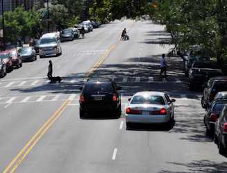 The Morningside Avenue stalemate continues at CB 10. Photo: DOT