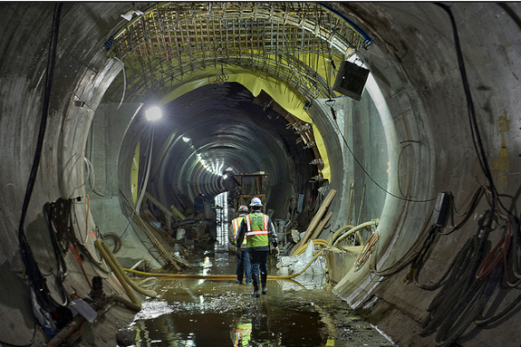 Governor Cuomo’s MTA Reinvention Commission will have to address the high cost of construction for mega-projects like the Second Avenue Subway. Photo: ##https://www.flickr.com/photos/mtaphotos/12780228293/in/set-72157641529209245##MTA/Flickr##