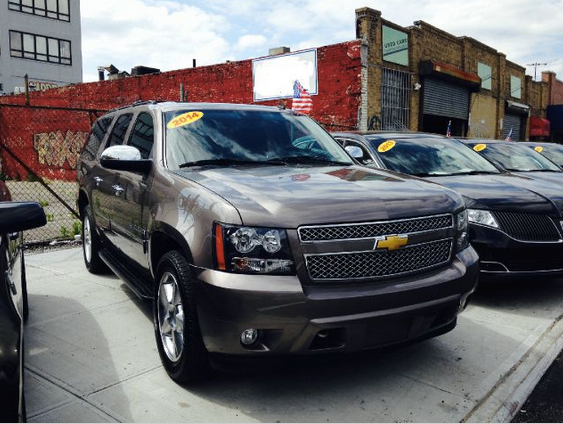 Is this Chevy Suburban priced to move off the sidewalk?