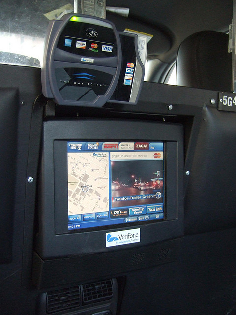Taxi TV could help police track down hit-and-run drivers. Photo: nlaspf/Flickr