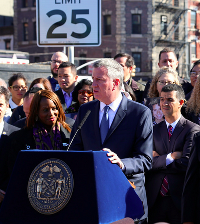 The Long Island backlash against safety cameras shows no sign of spreading to the city. One reason: An administration-wide focus on educating New Yorkers about the dangers posed by speeding. Photo: NYC DOT/Flickr
