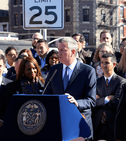 The Long Island backlash against safety cameras shows no sign of spreading to the city. One reason: An administration-wide focus on educating New Yorkers about the dangers posed by speeding. Photo: NYC DOT/Flickr