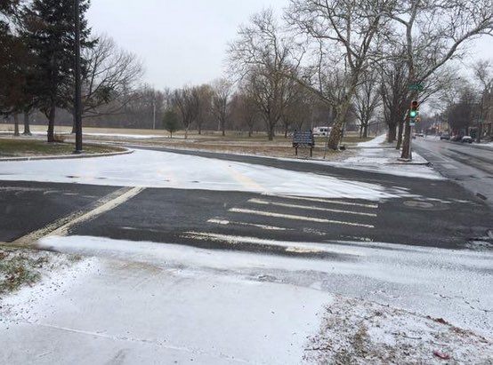 W. Oxford Street entrance to East Park, Philadelphia. Photo: @bikemamadelphia