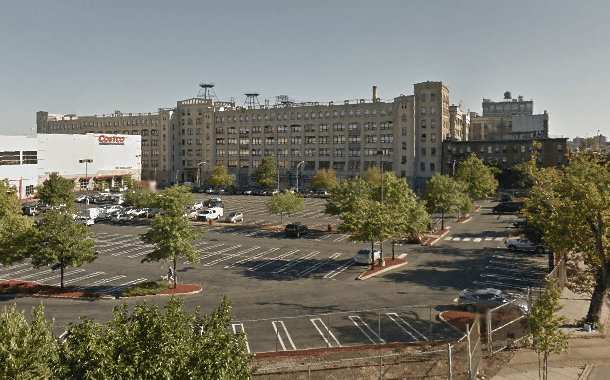 The owner of Industry City, in background, says Sunset Park needs more parking. Photo: Google Maps