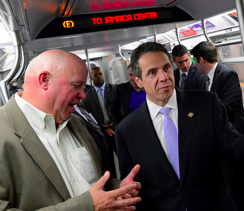 Is he listening? Photo: MTA/Flickr