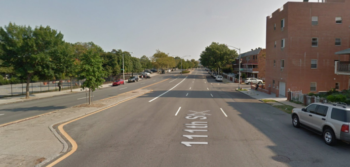 Assembly Member Francisco Moya is worried that anything less than two lanes each way will lead to gridlock for drivers going to tennis tournaments in Flushing Meadows Corona Park. Photo: Google Maps