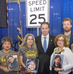 Cuomo's intransigence on toll reform puts thousands of New Yorkers in drivers' cross-hairs. Photo: Families for Safe Streets