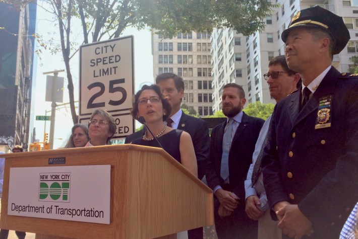 Transportation Commissioner Polly Trottenberg says that, as of today, DOT has installed as many safety cameras as Albany will allow. Photo: Stephen Miller