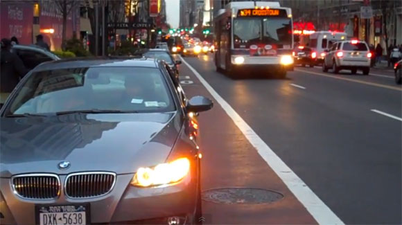 34th Street before cameras were added. Video still: Robin Urban Smith/Streetfilms