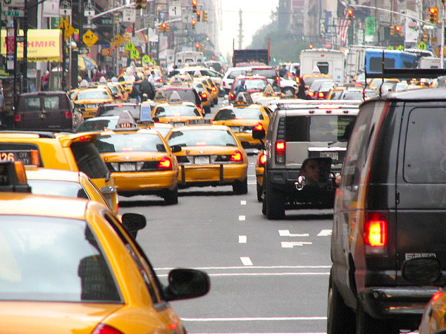 When roads are free, traffic is clogged. Photo: Kevin Coles/Flickr