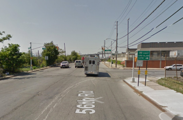 56th Road at 48th Street. Image: Google Maps