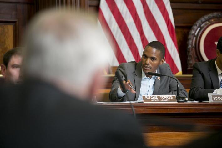 Council Member Ritchie Torres. Photo: William Alatriste