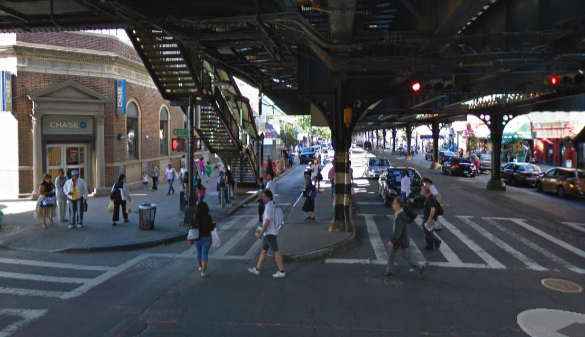 The same corner in 2013. Image: Google Maps