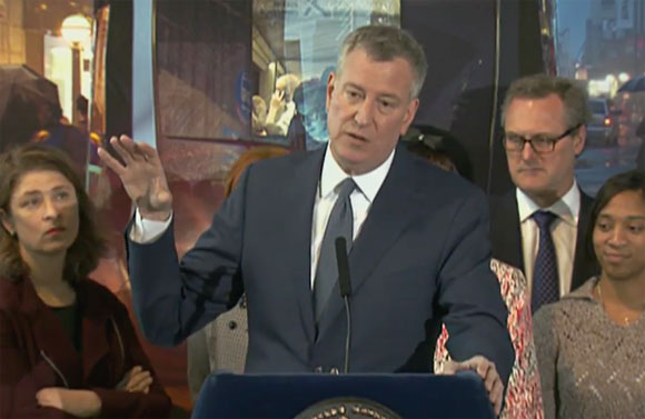 Mayor de Blasio