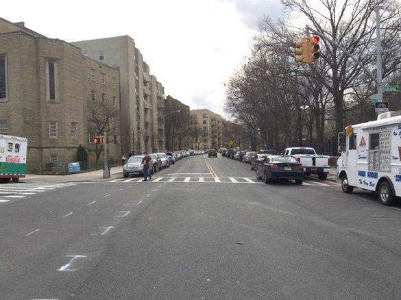 The new design will do nothing to keep double-parked drivers from making Seaman more dangerous for biking and walking.