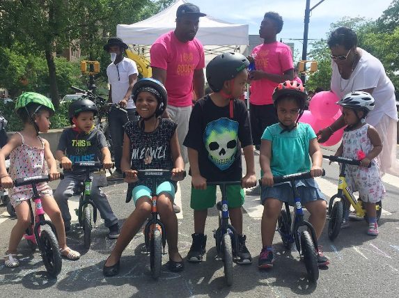 Tikes on BMX bikes. Photo: @mullalybikepark