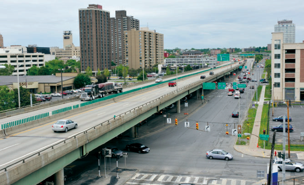 Governor Cuomo seems eager to teardown Syracuse's crumbling I-81. Photo: Onondaga Citizens League