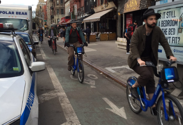 Citi Bike has broken its daily ridership record nine -- nine! -- times this month. Photo: Jon Orcutt