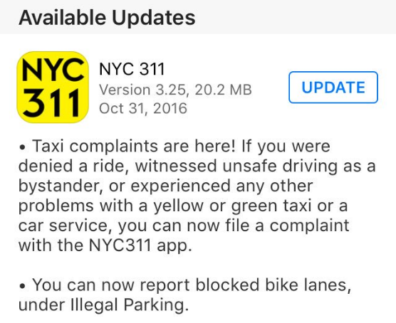 You Can Now Tell 311 About Bike Lane Blockers - Streetsblog New