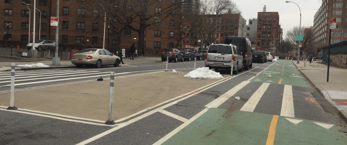 124th street protected lane