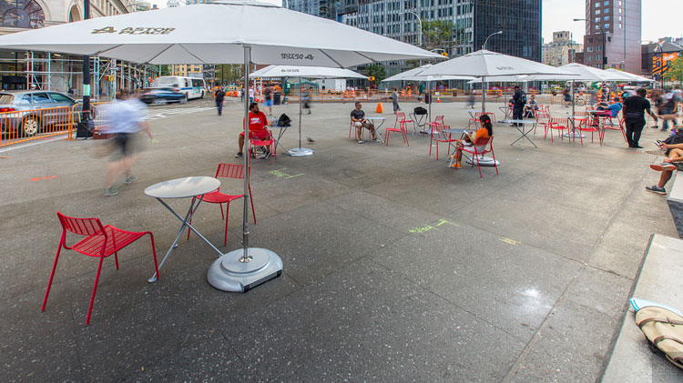 The reconstruction of Astor Place wrapped up eight years after the proposal was first revealed.