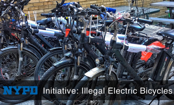 NYPD's e-bike seizures impose a heavy cost on low-wage delivery workers. Photo: NYPD