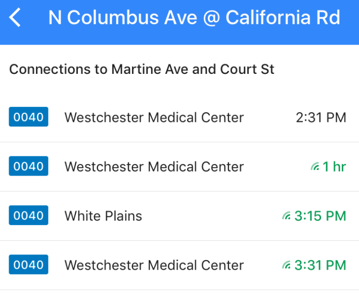 Real-time arrival information is now appearing on Google Maps for certain Bee Line buses.