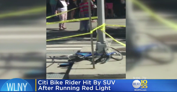 Witness: Speeding Driver Ran Red And Struck Cyclist. NYPD: Nah, Victim ...