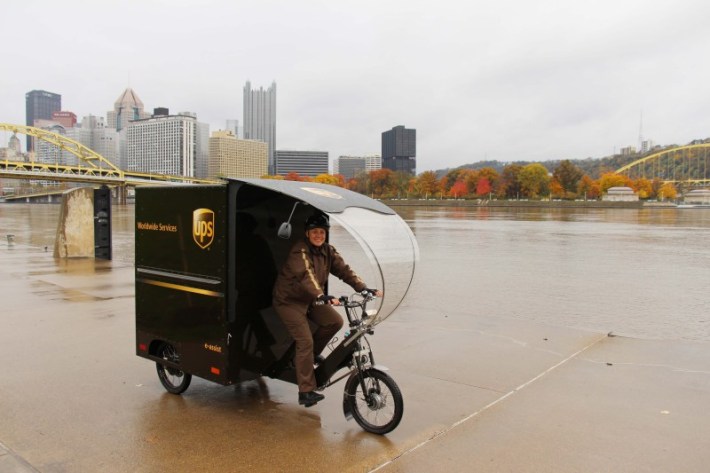Other cities get the good stuff. Photo: UPS