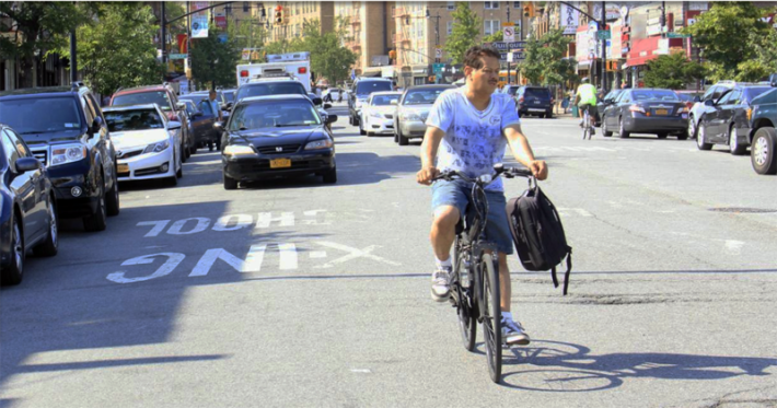 Will CB 12 pressure DOT to return Dyckman to the bad old days? Photo: NYC DOT