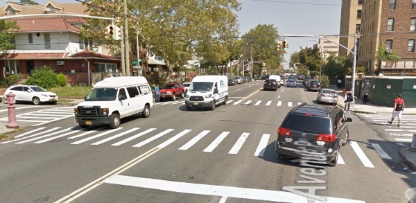 Avenue P at E. 16th Street. Image: Google Maps