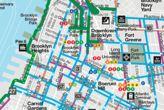 BH bike map