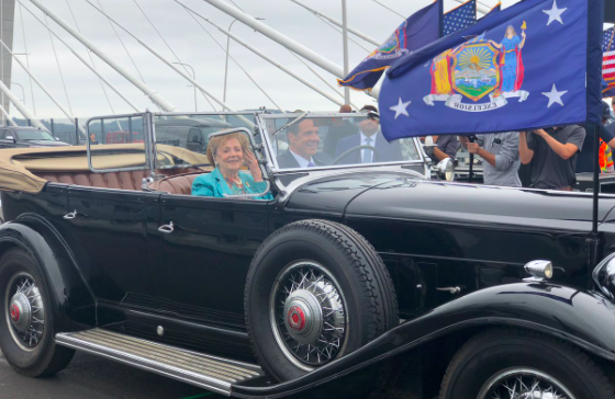 Gov. Cuomo loves cars. Can he do what it takes to rein them in, as the new climate-change bill requires? Photo: Governor's office