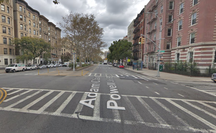 Here's where George Calderaro got the first of his four "red light" tickets. Photo: Google