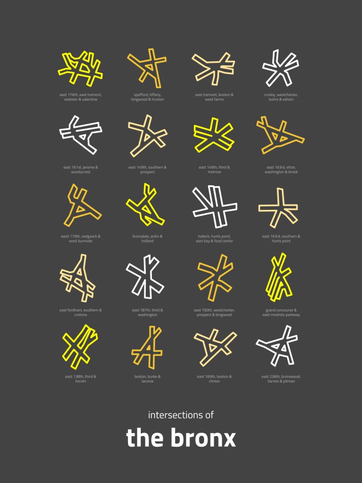 bronx intersections