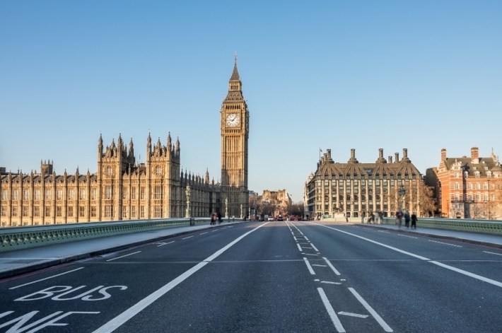 empty london