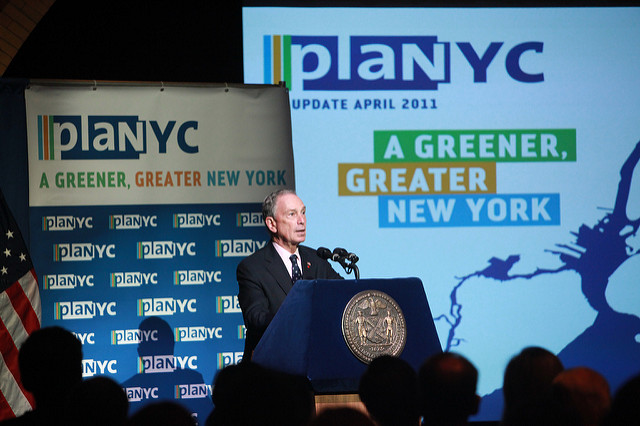 Mayor Bloomberg's environmental and congestion-tackling initiatives zeroed in on the high number of parkings placards. Photo: Spencer T Tucker/NYC Mayor's Office