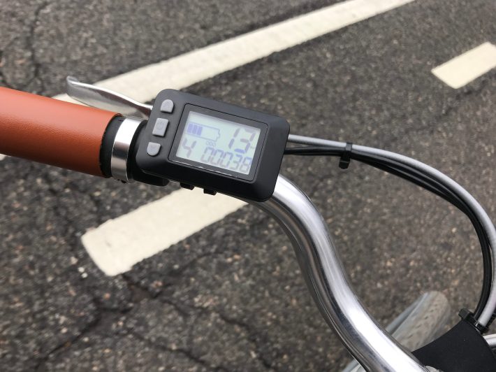 Power is controlled with the pedals, but a five-speed setting allows riders to decide how much power he or she wants to use.
