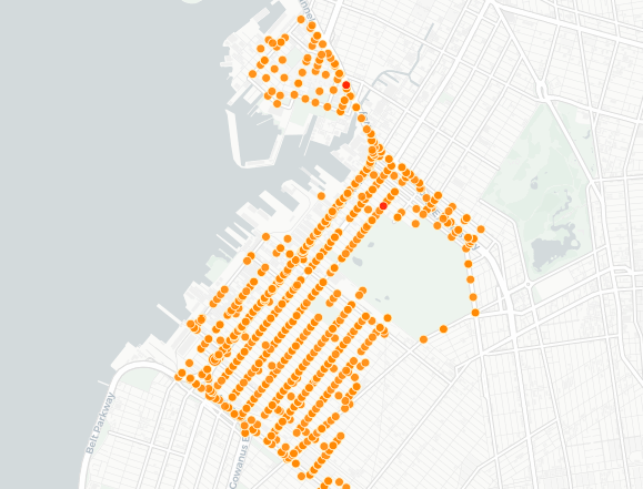 These are just the crashes that caused injuries in Sunset Park's council district since January, 2017.