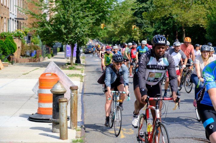 Hundreds of cyclists joined the vigil. Photo: Vladimir Vince