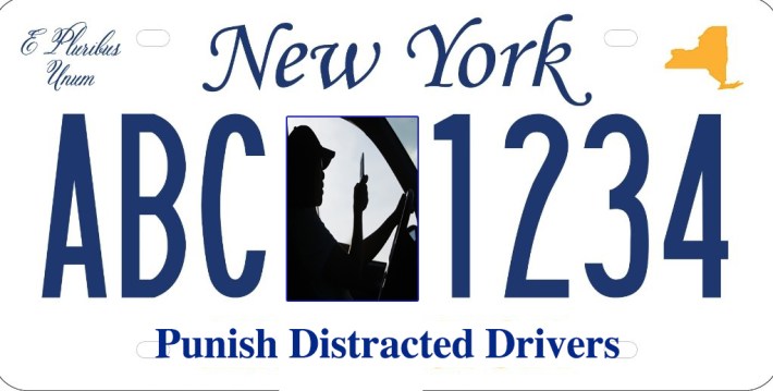 punish distracted drivers