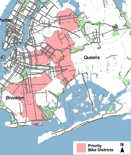 bike priority districts