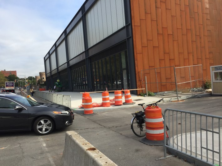 This is a second entrance into Wegman's from Navy Street. Photo: Gersh Kuntzman