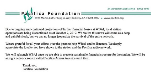 pacifica statement