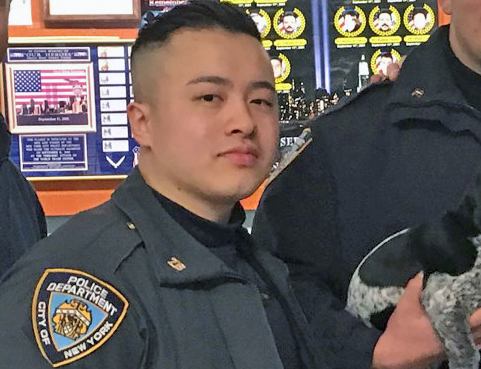 NYPD Officer Garman Chen.