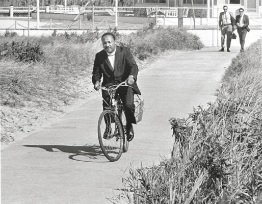 mlk on a bike